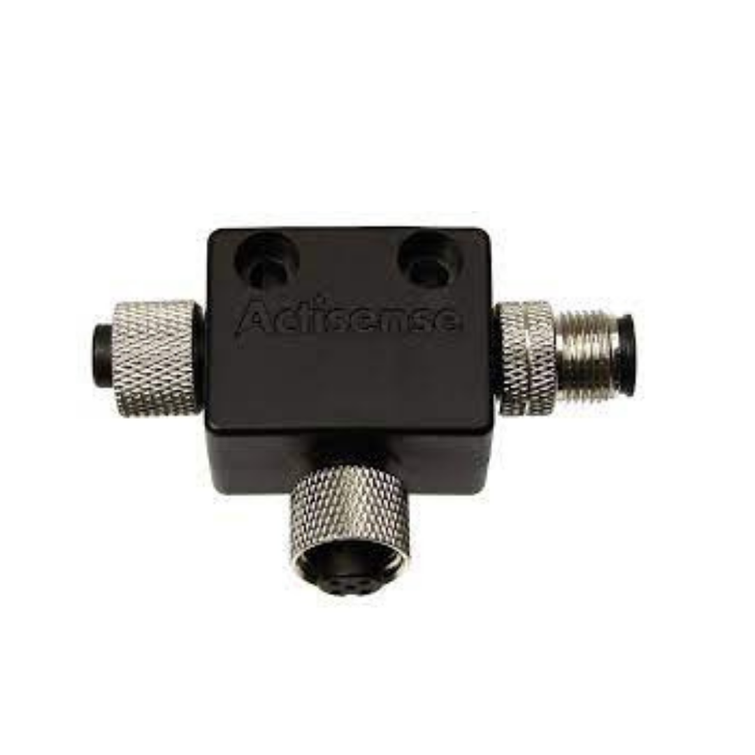 Conector Micro T (2x hembra, 1x macho).