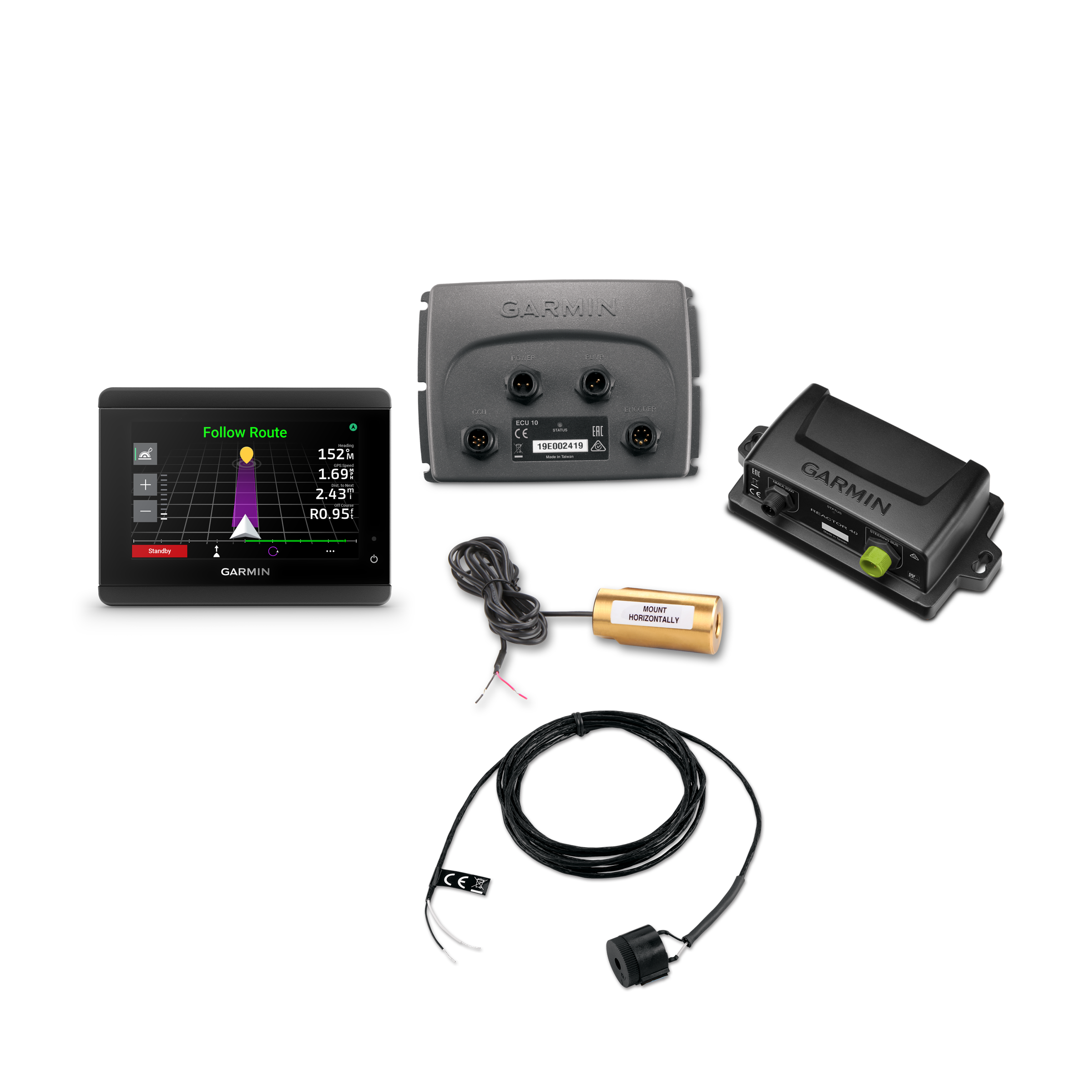 Piloto automático hidráulico Reactor 40 Con instrumento de piloto automático GHC 50