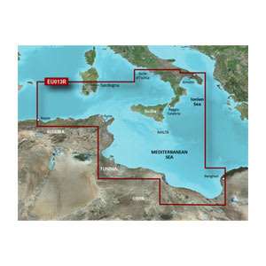 BlueChart g3 HXEU013R - Italy Southwest & Tunisia