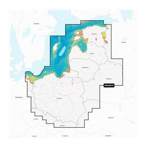 Mar Báltico, costa este - Cartas náuticas