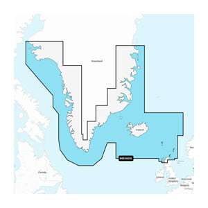 Groenlandia e Islandia: cartas náuticas