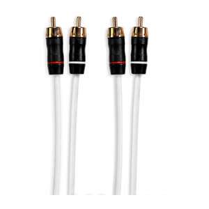 Fusion Performance RCA Cables, 2 Channel, 25 ft Cable