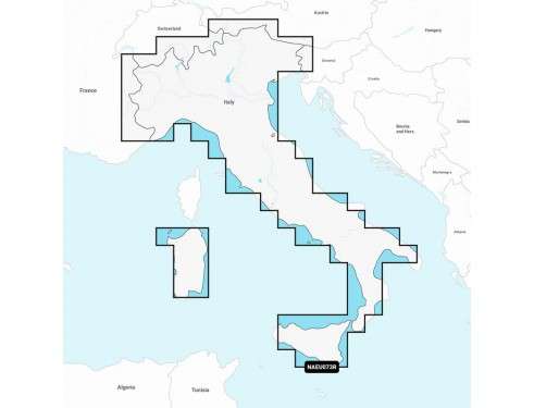 Italia, lagos y ríos - Cartas náuticas