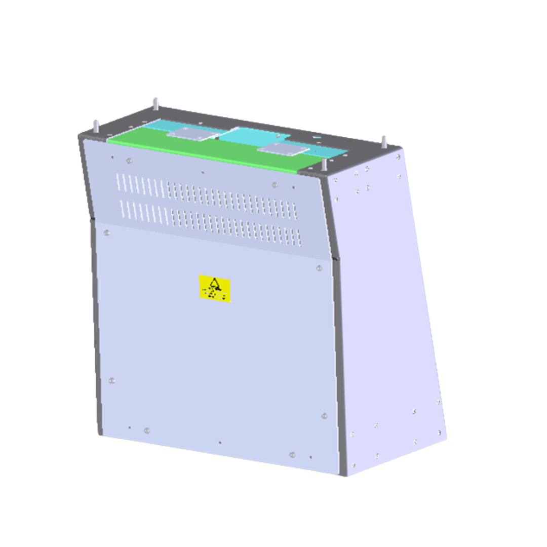 Bottom Pedestal for ARGUS for 19" and 23" Desk-Top Cabinet