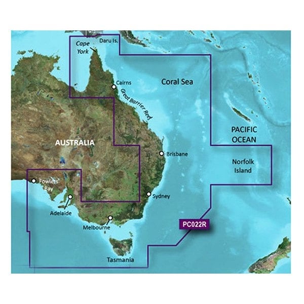 microSD/SD card: VPC022R-East Coast Australia