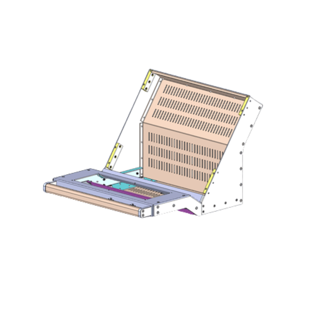 DESK-TOP CABINET FOR 26" MONITOR