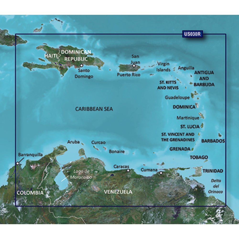 microSD/SD card: VUS030R-Southeast Caribbean