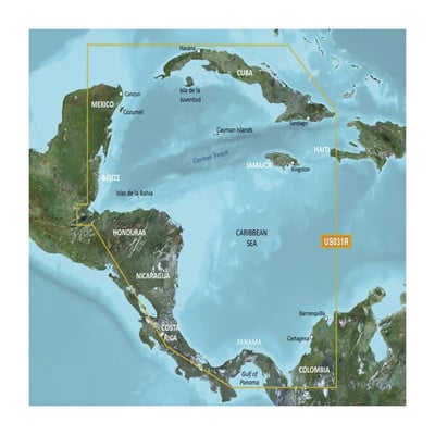 microSD/SD card: HXUS031R-Southwest Caribbean