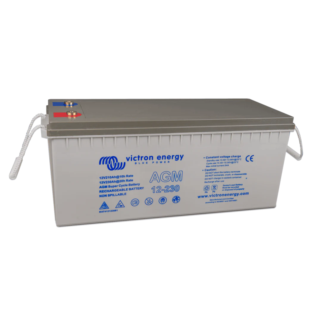 12V/230Ah AGM Super Cycle Batt. (M8)