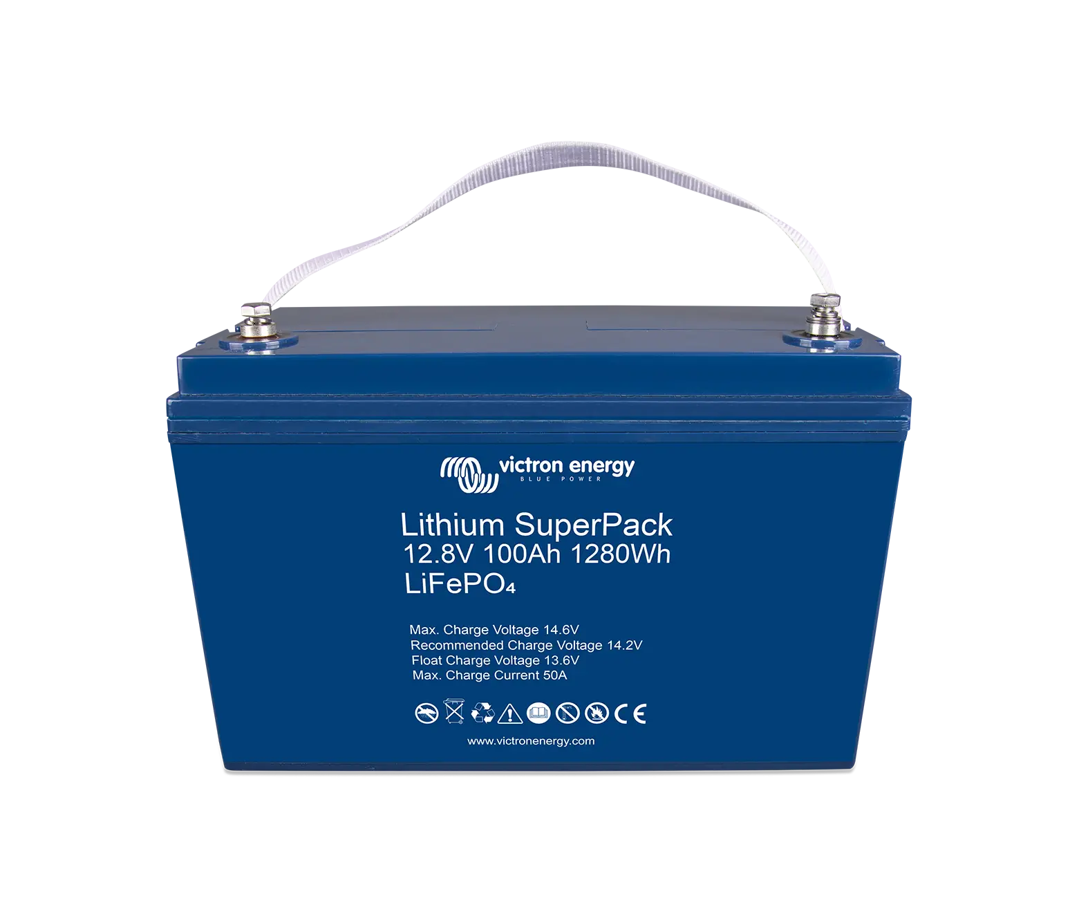 Lithium SuperPack 12,8V/100Ah High current (M8)