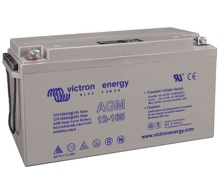 12V/165Ah AGM Deep Cycle Batt.
