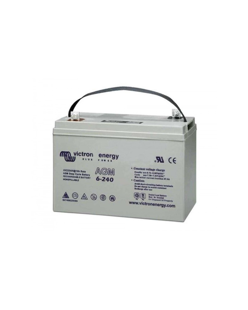 6V/240Ah AGM Deep Cycle Batt.