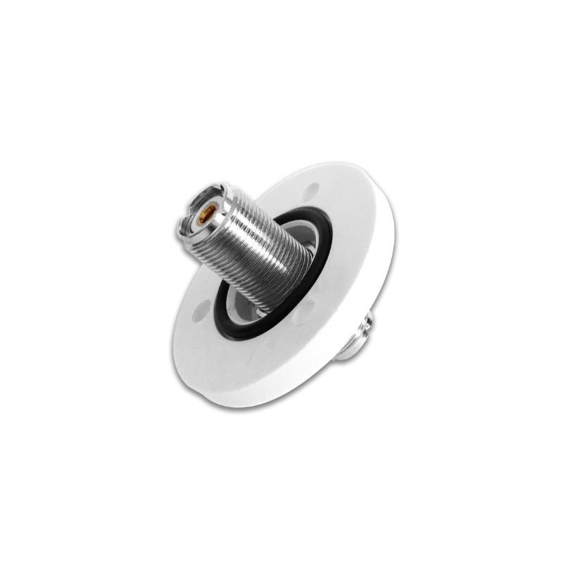 Scout Conector de cubierta tipo SO 239 (UHF) blanco