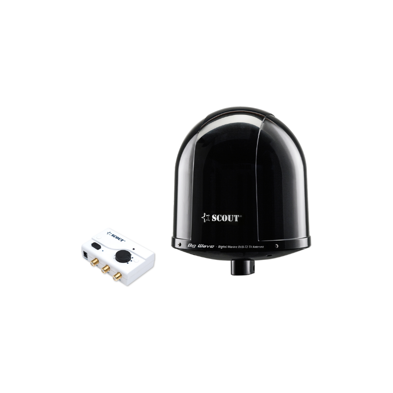 Scout Antena de TV  omnidireccional de 25 cm (10") - Negra