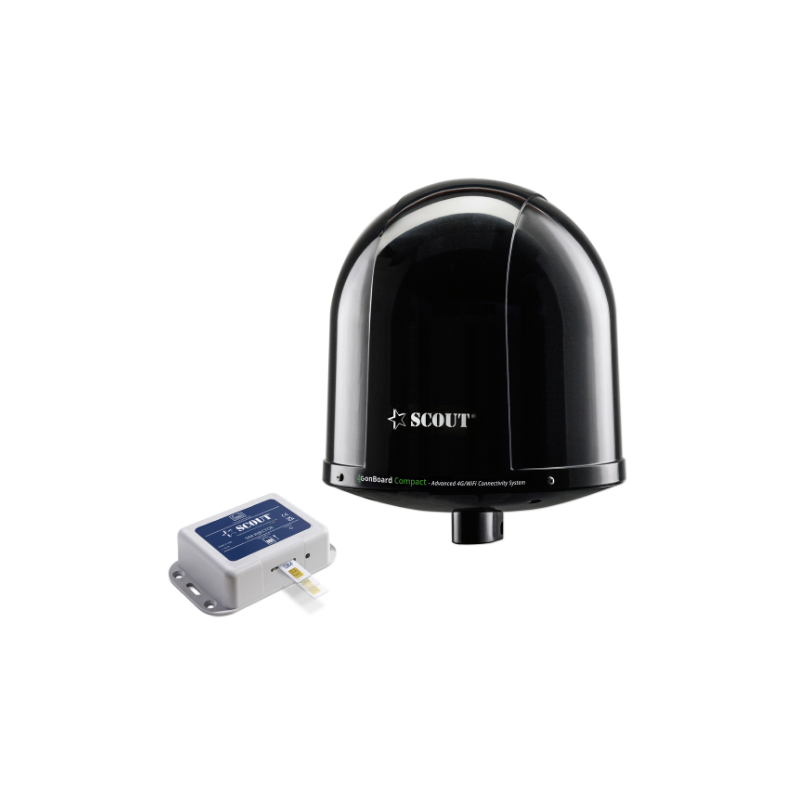 Scout Sistema de conectividad 4G onBoard  con extensor de SIM - Negro