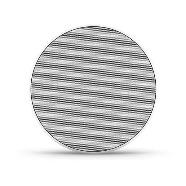 Subwoofer náutico JL Audio M6 de 8" con rejilla redonda blanca